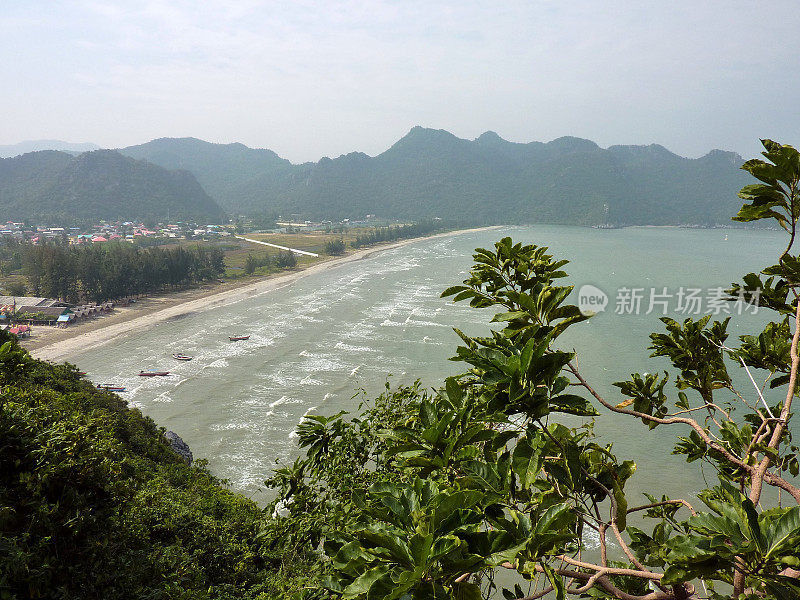 Bang Pu 海滩，Khao Sam Roi Yot 国家公园，泰国